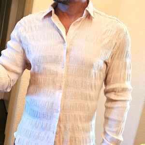 ASOS DESIGN lightweight Spring/Summer dress shirt